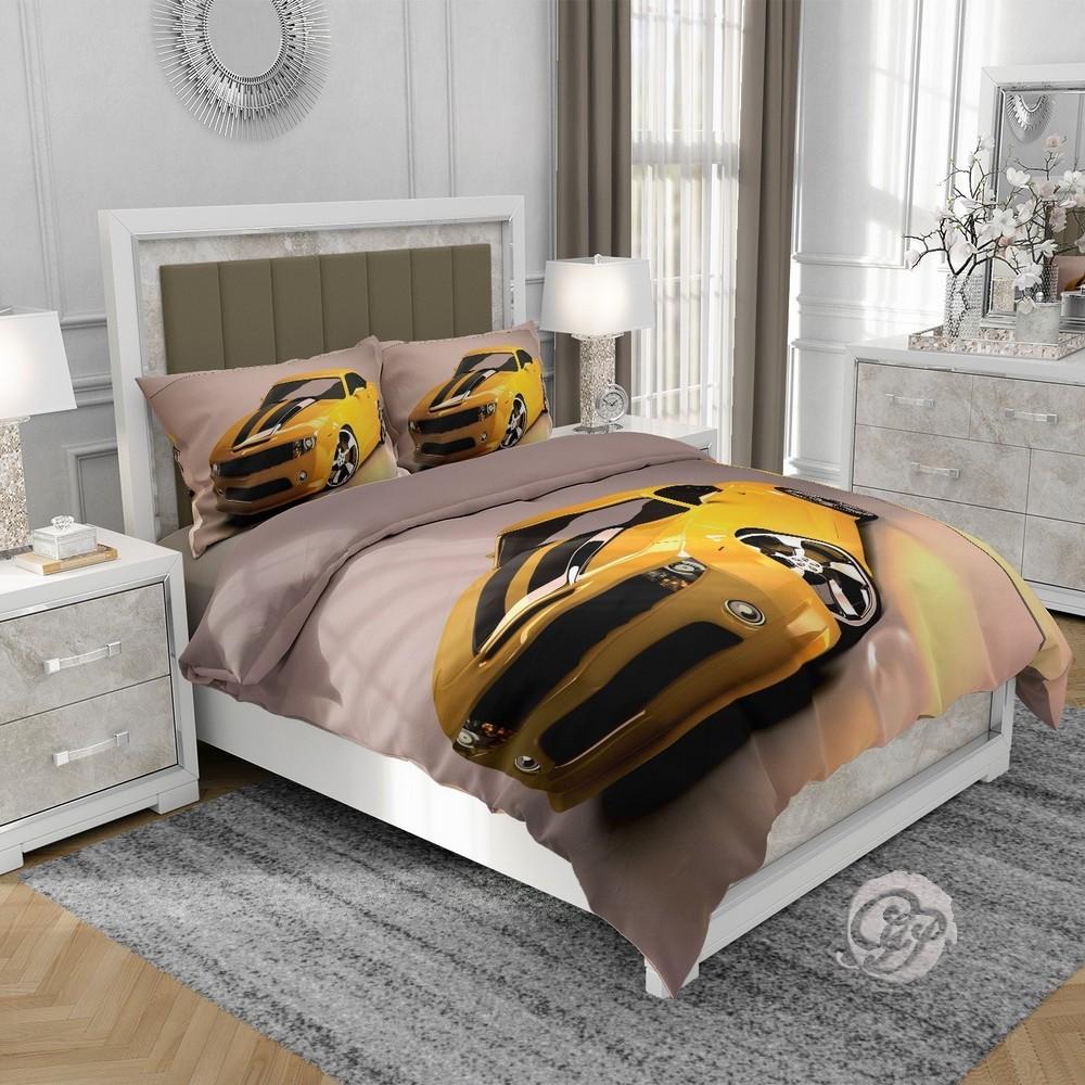 3D cotton satin bedding 160x200 cm CAMARO