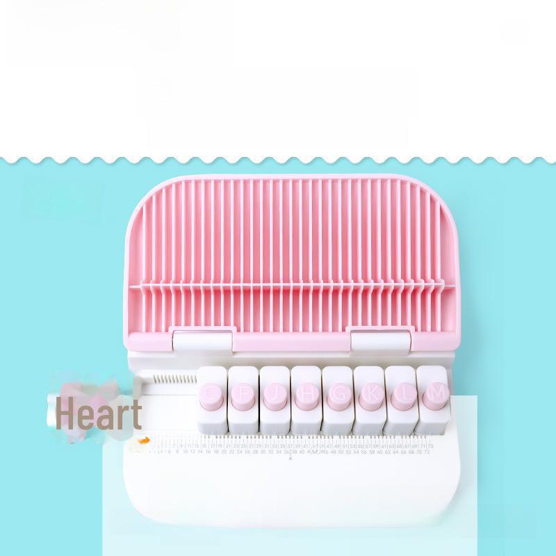 Машина для тиснения букв KEDEYU DIY для поздравительных открыток ручной работы с набором из 26 букв