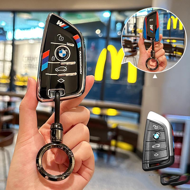 Горячий 2025 Чехол-оболочка для корпуса автомобильного пульта-ключа Для BMW 1 2 3 5 7 Серии X1 F48 X3 G20 X4 X5 G05 X6 F16 M40i M440i G02 G31 G23 F34 F15