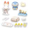 TAKARA TOMY Pocket Monster Pokemon Poke Peace House Let's Party Doll Set