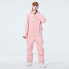 One Piece Snowsuit Unisex Winter Outdoor Windproof Waterproof Warm Ski Suit Snowboarding Skiing