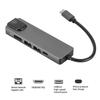 Концентратор USB C 5 в 1 с Gigabit Ethernet 4K HD для ноутбука телефона Steam Deck Адаптер-док Type C