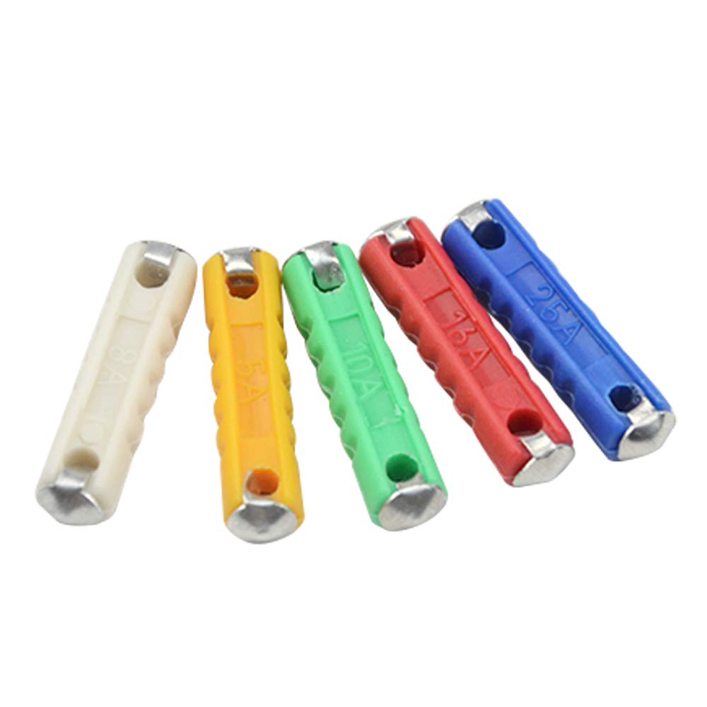 WMYCONGCONG European Auto Fuses 200 Pieces 5A 8A 10A 16A