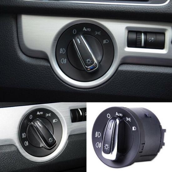 Европереключатель АВТОматического света фар Для 06-09 VW Golf GTI MK5 MK6 Jetta Passat B6 Хром