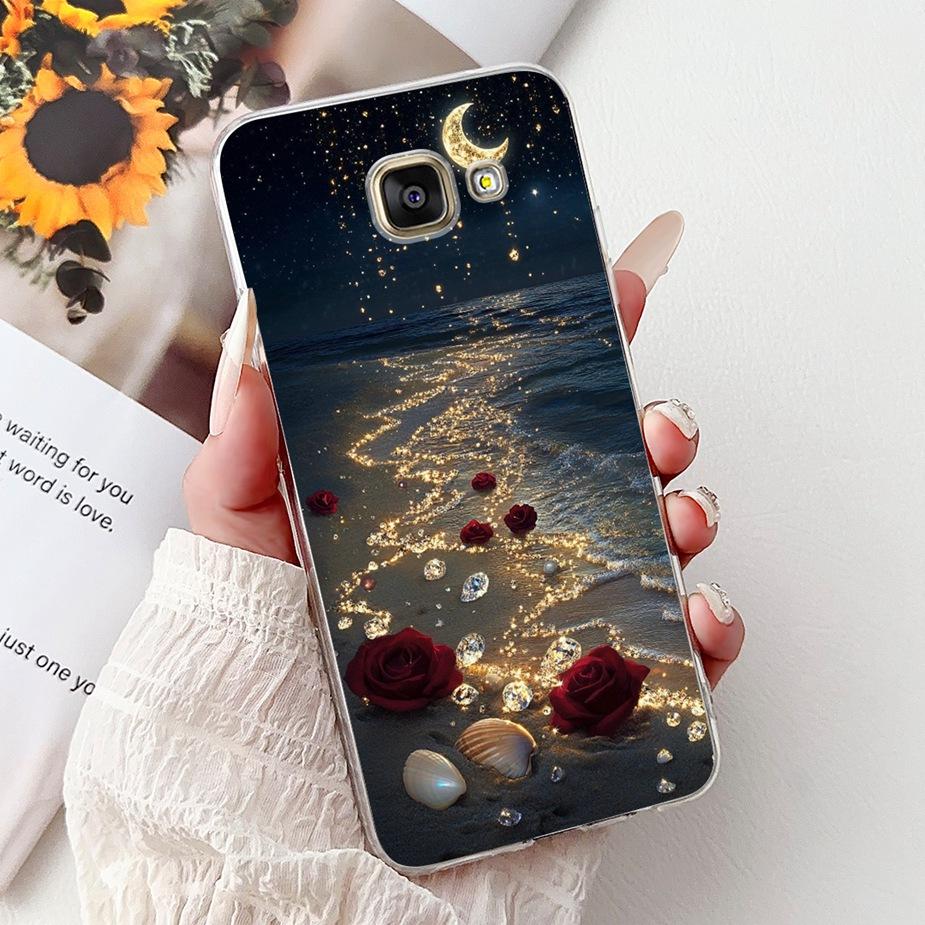 Для Samsung Galaxy A5 2016 2017 Чехол SM-A510F SM-A520F Стильный Расписной Чехол Мягкие Силиконовые Чехлы Для Samsung A5 2017 2016 Fundas