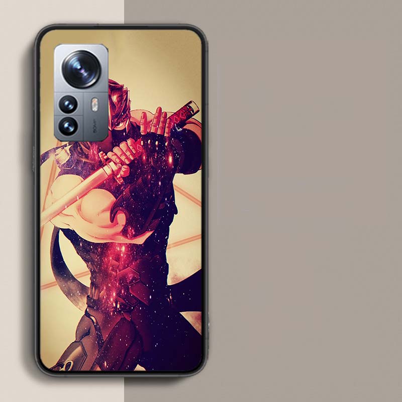 Чехол для телефона N-Ninja Gaiden NG4 для Redmi Note 13 Pro Plus 14 Pro+ 12S 12 11S 11T 11E 11 10S 10 9S 9 Xiaomi Capa TPU