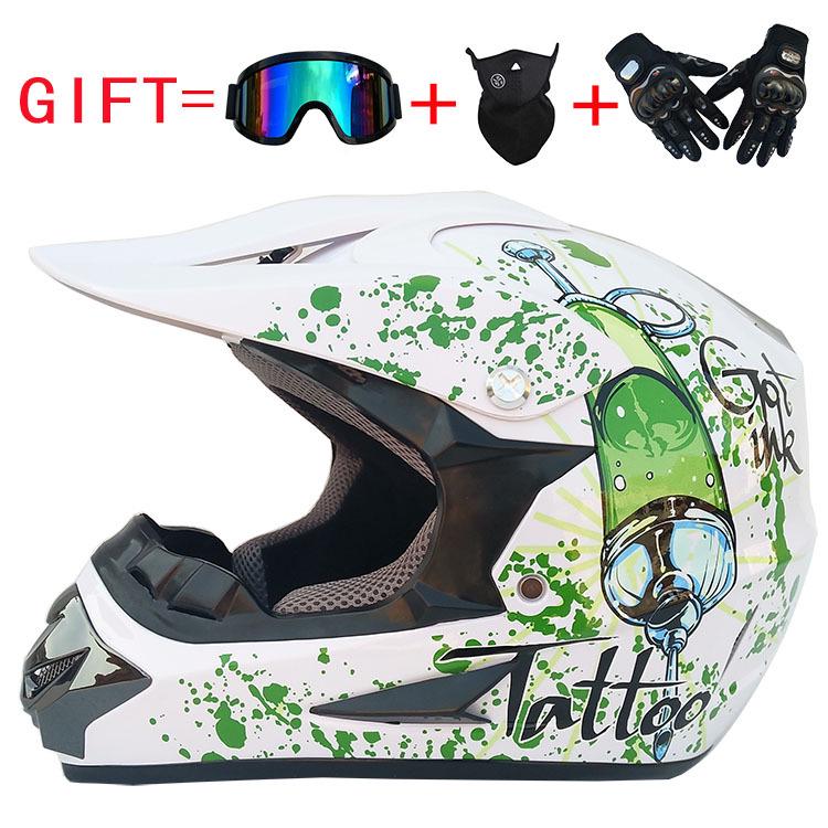 Мотошлем из высокопрочного пластика