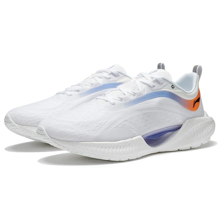 Li Ning Super Light 19 Отражающая Текстильная, ТПУ Скользкая Устойчивая к Истиранию Низкие Беговые Кроссовки Мужские ARBS001-1