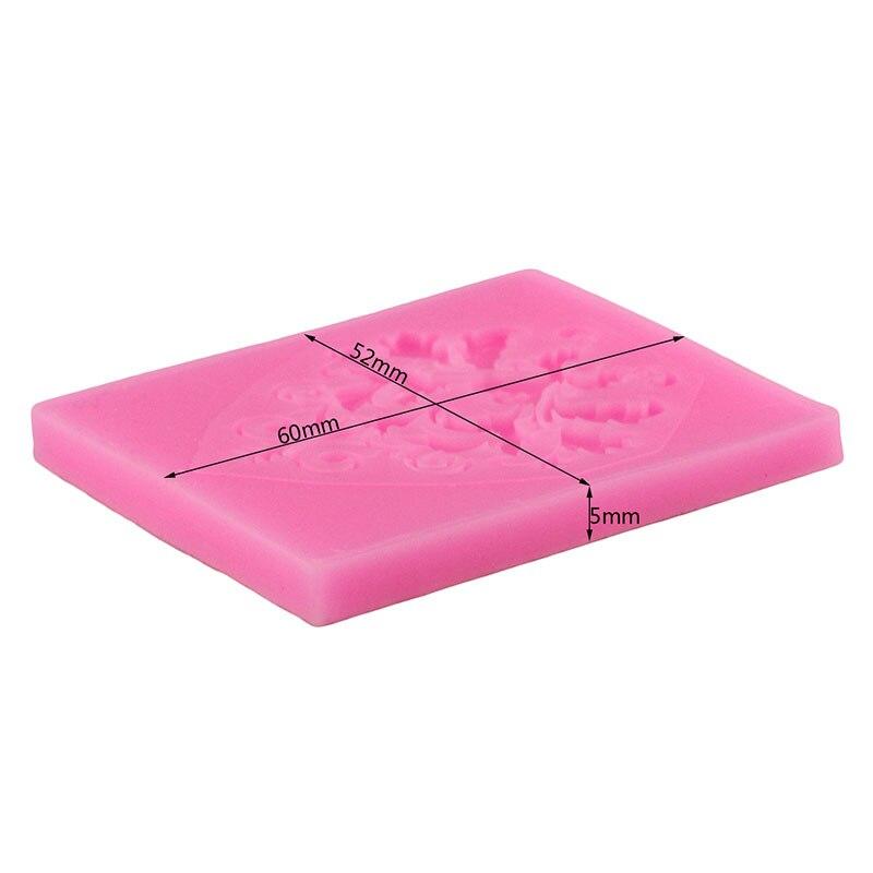 DIY Sugar Craft Frame Border Silicone Mold Scroll Relief Fondant Cake Decorating Tools Cupcake Baking Candy Chocolate Moulds