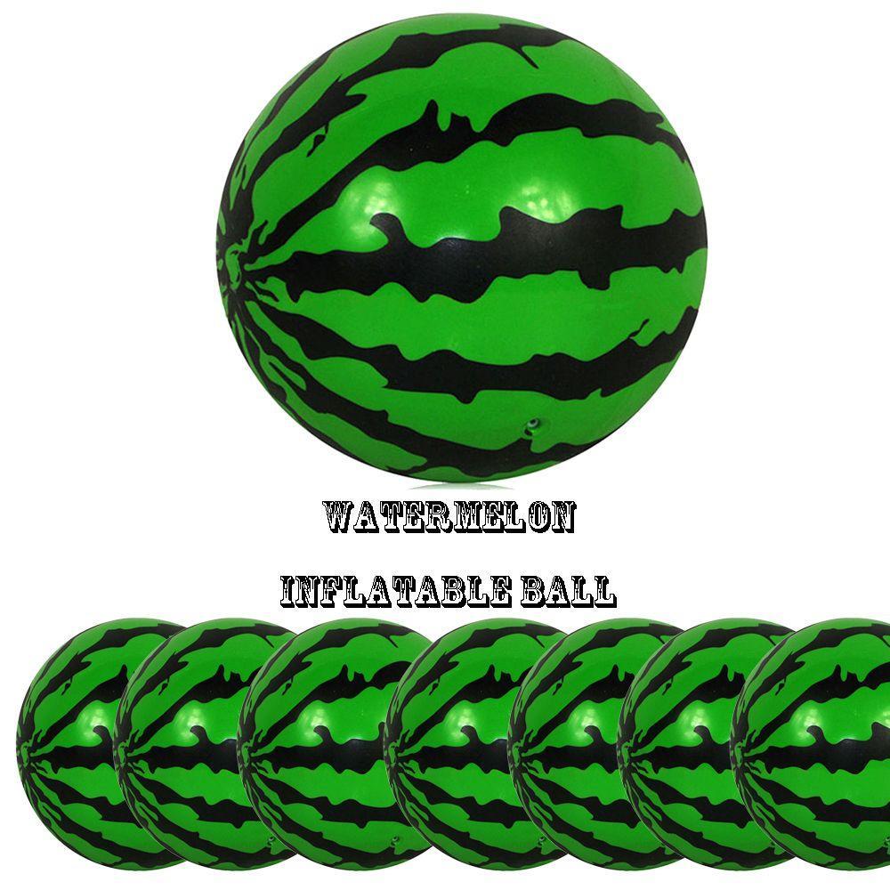Garden Blowup Playtime Swimming Beach Ball Watermelon Shape Inflatable Toy