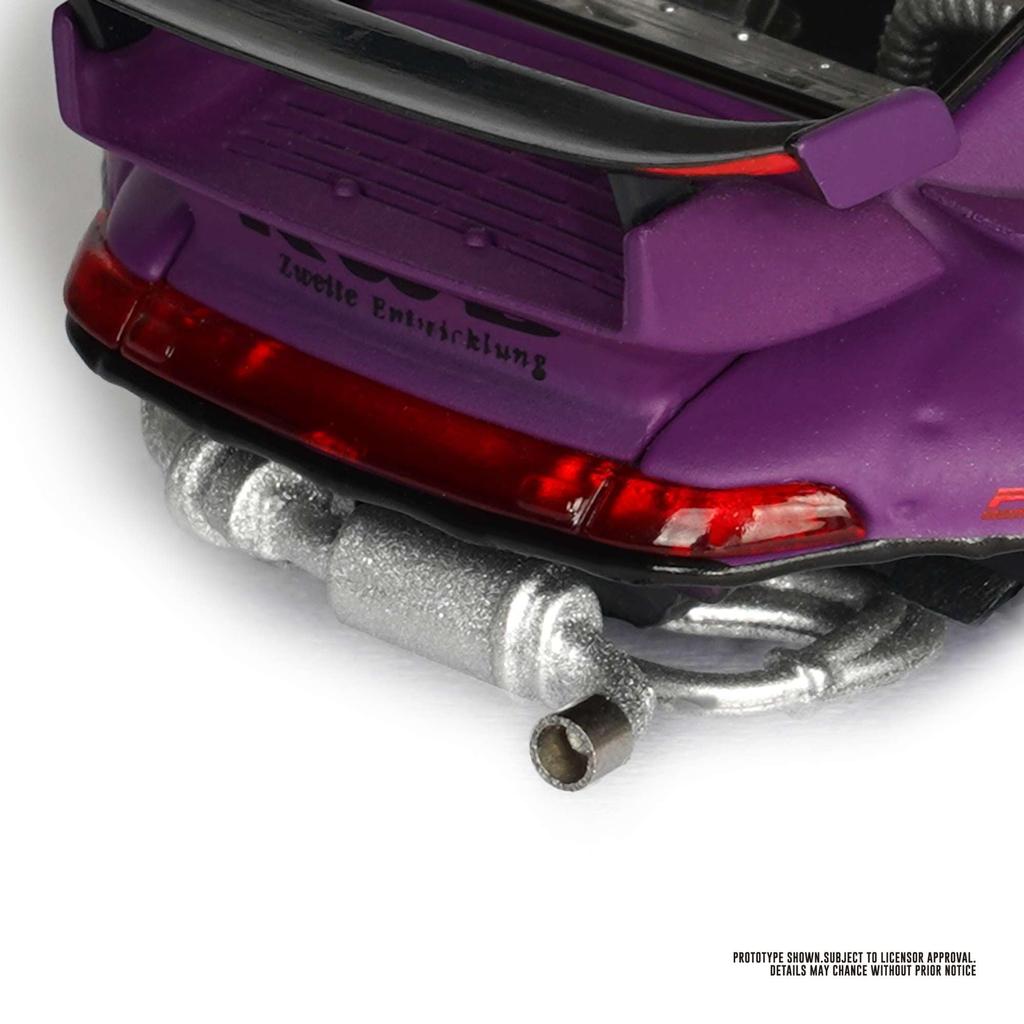 МОДЕЛЬ МОДЕЛЬ RWB 993 Rotana Purple Готовое изделие 1/64 18# MM64-RWB993-001