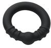 Black Holeshot Silicone Cockring - Sport Fucker - Flexible Cockrings