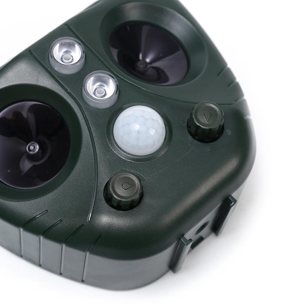 Ultrasonic Solar Animal Repeller: Dog, Rat & Bird Deterrent