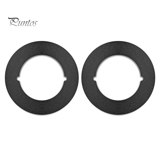 1/2Pcs Round Door Knob Plates Self Adhesive Scratch-Resistant Simple Installation Door Handle Cover Filler Fixing Repair Plates