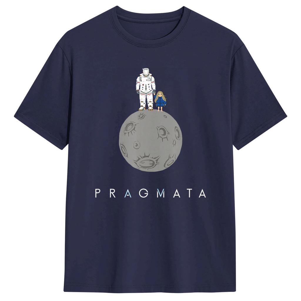 Pragmata Diana Аниме Футболка Унисекс Винтажные Футболки Пляжная Круглый Вырез Харадзюку Футболка Оптом Одежда Большого Размера