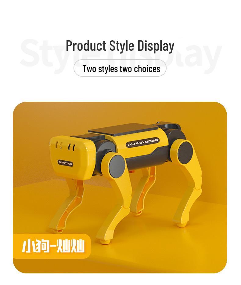 Solar-Powered Mechanical Dog & Cow Educational Toy Kit for Boys Ages 8-9