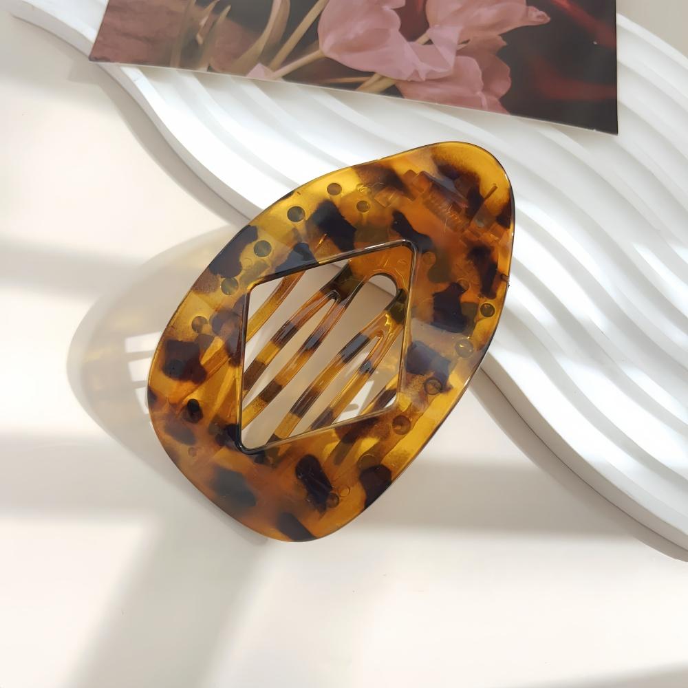 Trendy Lay Down Flat Hair Claw Clips for Women Girls Big French Duckbill Barrettes Hairpin Ponytail Styling Accessories