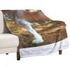 Коричневое пятнистое одеяло-плед Клейдесдаль Мягкий плед для путешествий, дивана, пляжа