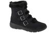 Glacial Ultra - Женские зимние ботинки с пряжкой черного цвета
