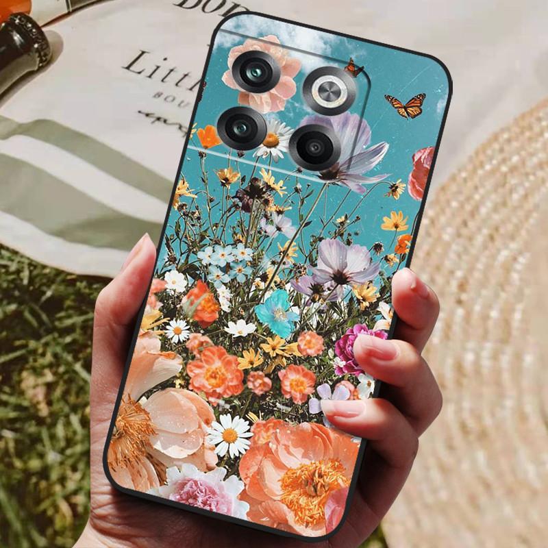 For Cover OnePlus 10T 5G Case OnePlus 10T 5G Coque Silicone Bumper Soft TPU Shockproof Back Covers For One Plus 10T 10 T Fundas