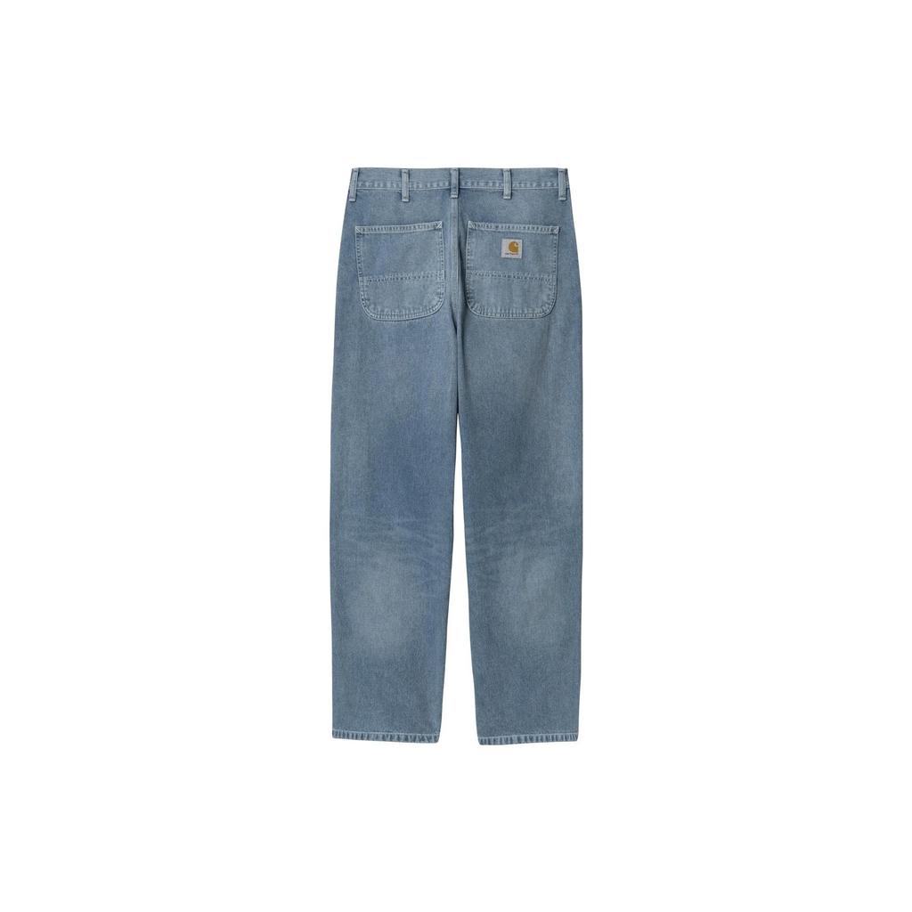Carhartt WIP Jeans Men's Blue Moderate Straight Fit Pants I022947-01-ZO