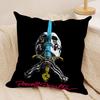 PPowell PPeralta skateboard Cushion Cover Silky Short Plush Invisible Zipper Dustproof Sofa Pillow Case for Home Decor