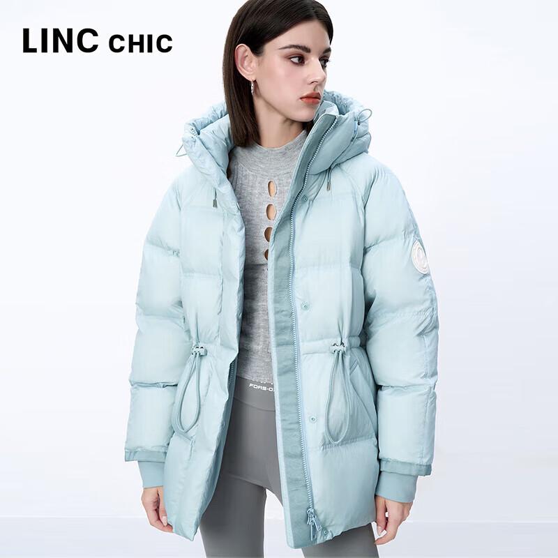 Jinyujie 2024 Women's Short Puffer Down Jacket