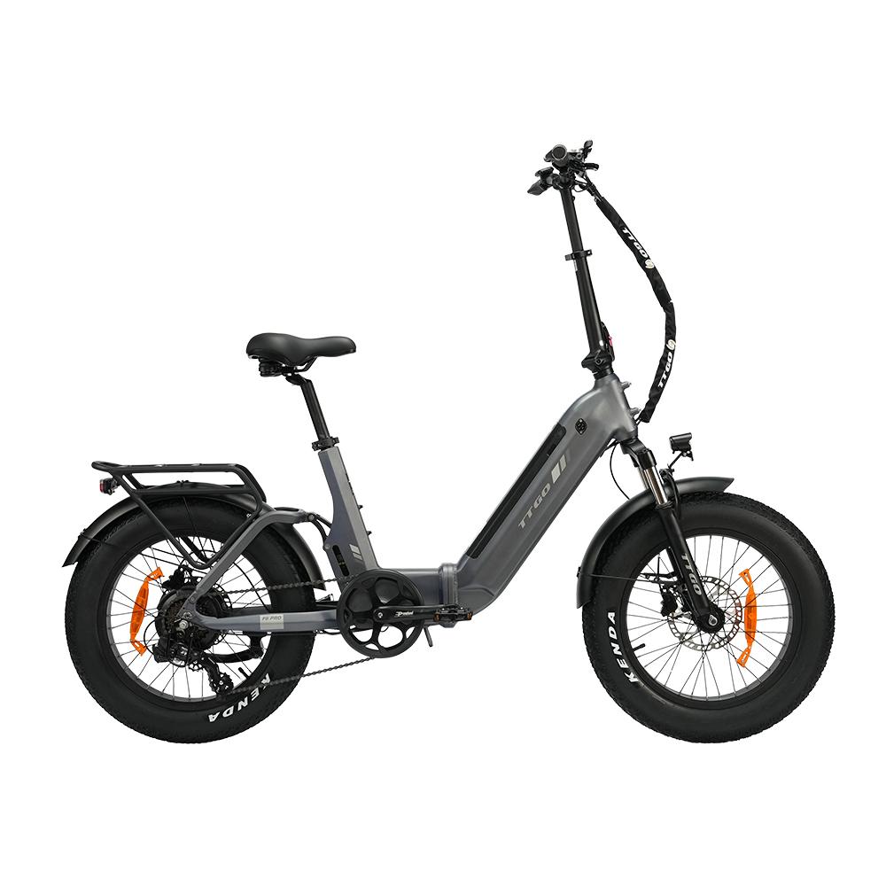 TTGO F6 Pro Folding Electric Bike,48V 18AH Battery,Hydraulic Disc Brakes