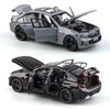 1/32 Scale BMW 320i THE 3 2023 Alloy Car Model Diecast Metal Toy Vehicles Model Simulation Sound and Light Collection Boy Kid Toy Gift