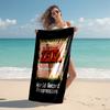 proof beach towel with Z-Zelda Legends pattern - soft,absorbent,quick-drying,machine washable - perfect for swimming,camping,bathing