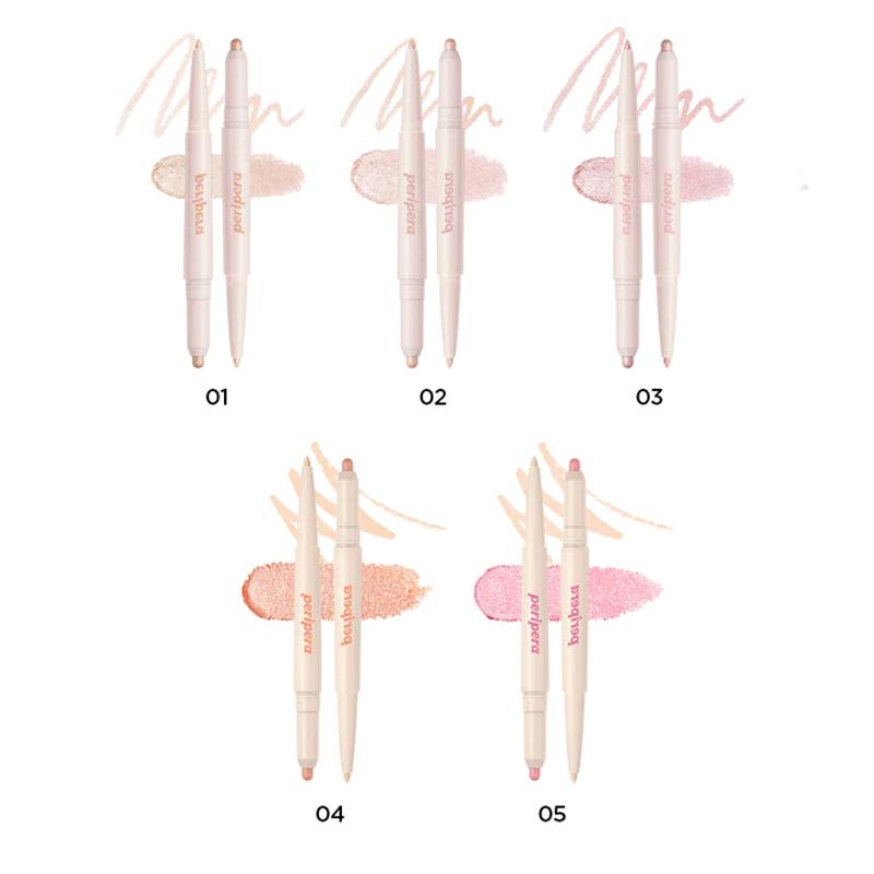 CLUB CLIO PERIPERA Палочка для глаз Sugar Twinkle Duo, 6 цветов (6 вариантов)