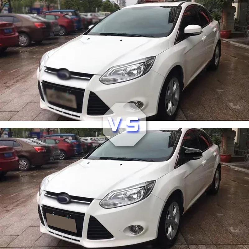 Накладки на зеркала заднего вида для Ford Focus MK3 MK2 2009 2010 2011 2012 2013 2014 Глянцево-черные Замена