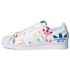Superstar 'Allover Trefoil White Multi' Sneakers H00183