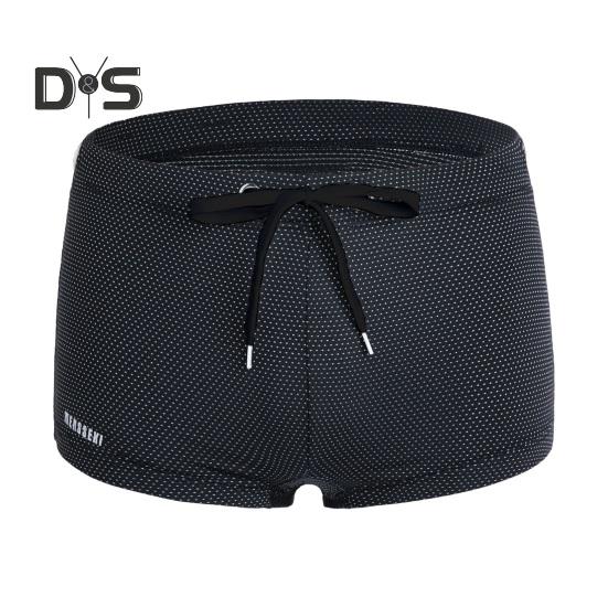 Летние мужские шорты для плавания с низкой посадкой, однотонные пляжные обтягивающие плавки с завязкой на талии, купальник, спортивные шорты для серфинга, плавки