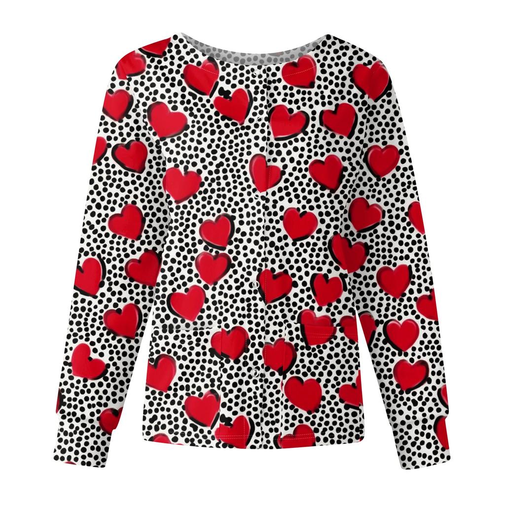 Женский повседневный однобортный однобортный защитная одежда с длинными рукавами и цветочным принтом, кардиган, топ