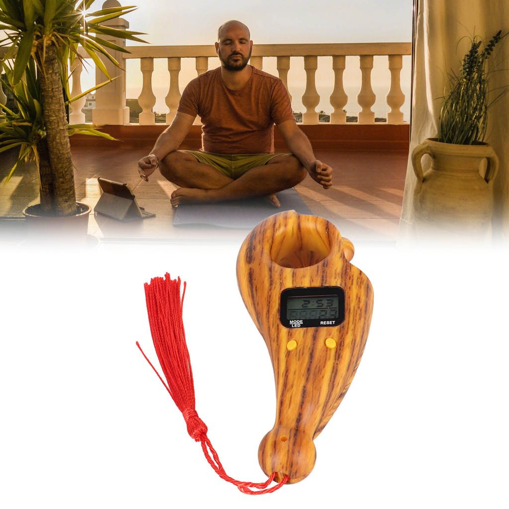 Digital Bds Counter Reset Function Auto Off Red Fringe Portable Compact Digital Tasbih for Prayer Islamic Muslim