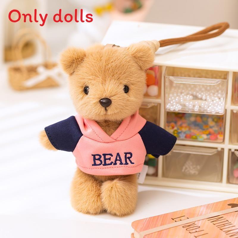 Bear Lovely Teddy Plush Keychain In Various Colors Perfect For Gifts Birthday