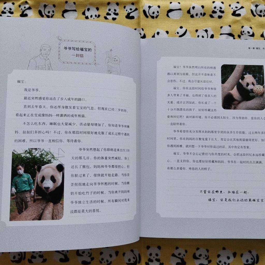 [Б/У] Редкий предмет! Фотокнига о пандах "Fukuho": Я люблю тебя вечно" с бонусом