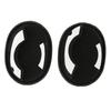 2PCS Black Replacement Ear Pads Leather Ear Covers for Elite 85h Wireless Headset Sound Equipment