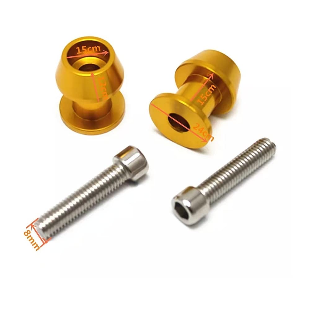 Itisyou Stand Hook Bike Stand Hook 8mm Rear Stand Hook Set of 2 for Honda Suzuki Car