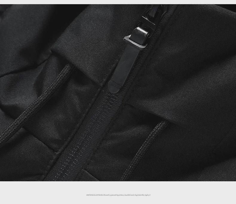 Зимняя мужская куртка-пуховик в корейском стиле с капюшоном 2020 года