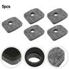 Grey Air Filter Sponge 5pcs Black Clean Sponge Filter