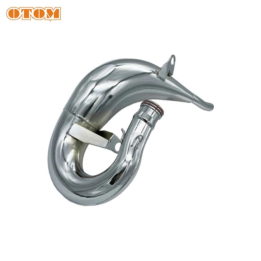 OTOM Мотоцикл Для KTM Выхлопная труба Передний коллектор HUSQVARNA GASGAS SX125/150 TC125 2019-2022 XC125 2021-2022 MC125 2021-2023