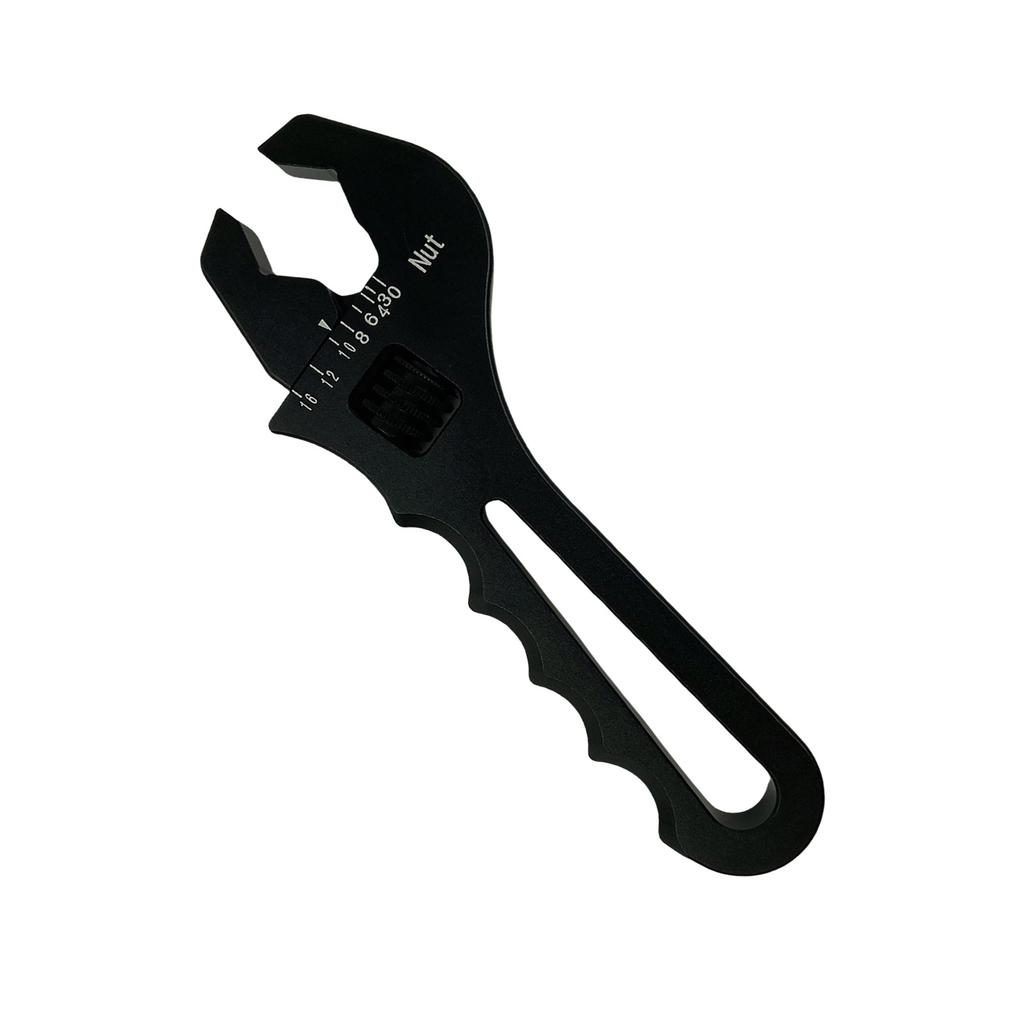 3AN-16AN разводной ключ для фитингов, легкий черный алюминиевый инструмент, гаечный ключ для шланговых фитингов, адаптеров, концевых адаптеров