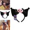 Cute Kuromi Ear Headband Plush Hairband For Kawaii Costume And Cosplay Gifts For Girls