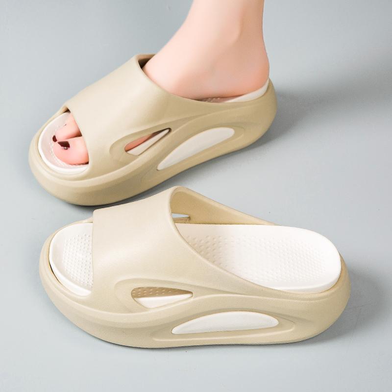 Мода Новинка 2024 Женские сандалии Дышащие Семейные тапочки Уличная мода Повседневные кроссовки Пляжные платформы Шлепанцы