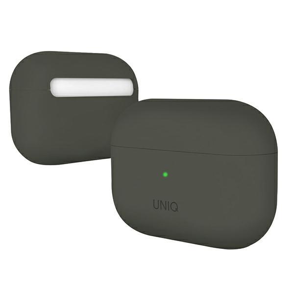 Etui do AirPods Pro UNIQ Lino Silicone Szare