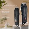 Новая аккумуляторная гравировальная электрическая машинка для стрижки волос для взрослых, двухручная машинка для стрижки волос для домашнего использования Цифровой дисплей