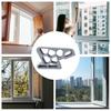 3D Window Stopper Anti-Slip Door Wedge Multi-use Track Lock Stopper  Balcony Doors