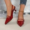 Women Pointed Toe Shallow Sandals Sexy Comfort Designer Shoes Women High Heels Retro Fashion Sandals New Summer Shoes for Women
